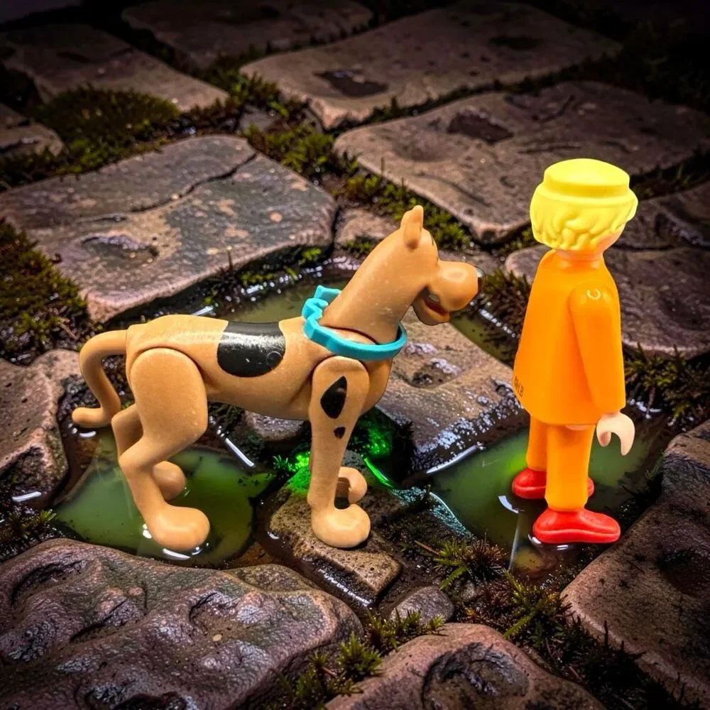 Playmobil Scooby-Doo & Fred Jones Haunted Isle 70718 Set Figures A71
